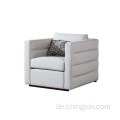 Wohnzimmer-Sofa Modernes Stoff-Schnittsofa-Sets Sessel-Sofas